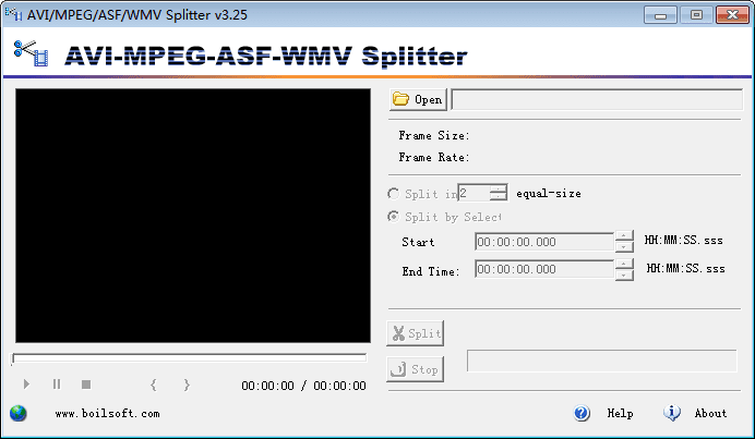 AVI/MPEG/ASF/WMV Splitter 官方版